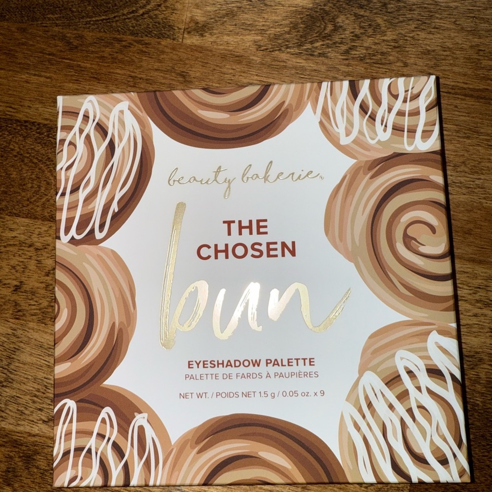 Beauty Bakerie The Chosen Bun Palette with Warm Tones NEW UNUSED